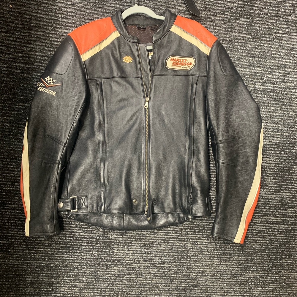 Harley-Davidson Black and Red Performance Jacket
